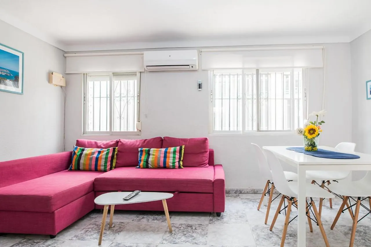 Malagaonbeach 2 - Two Bedrooms - Up To 3 People - 30 Meters Beach 0*, Malaga Spain